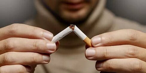 Quitting smoking may dream of breaking a bad habit. 