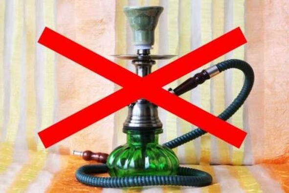 No hookahs the day before the test