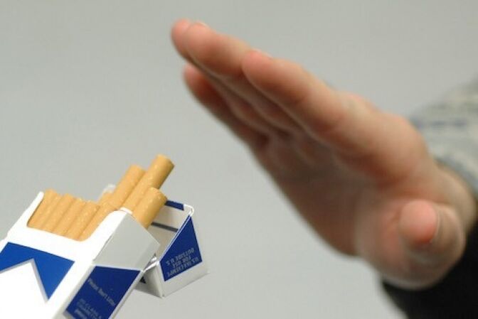 The effect of quitting smoking on the body