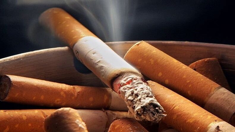 Burning Cigarettes and Quitting Smoking